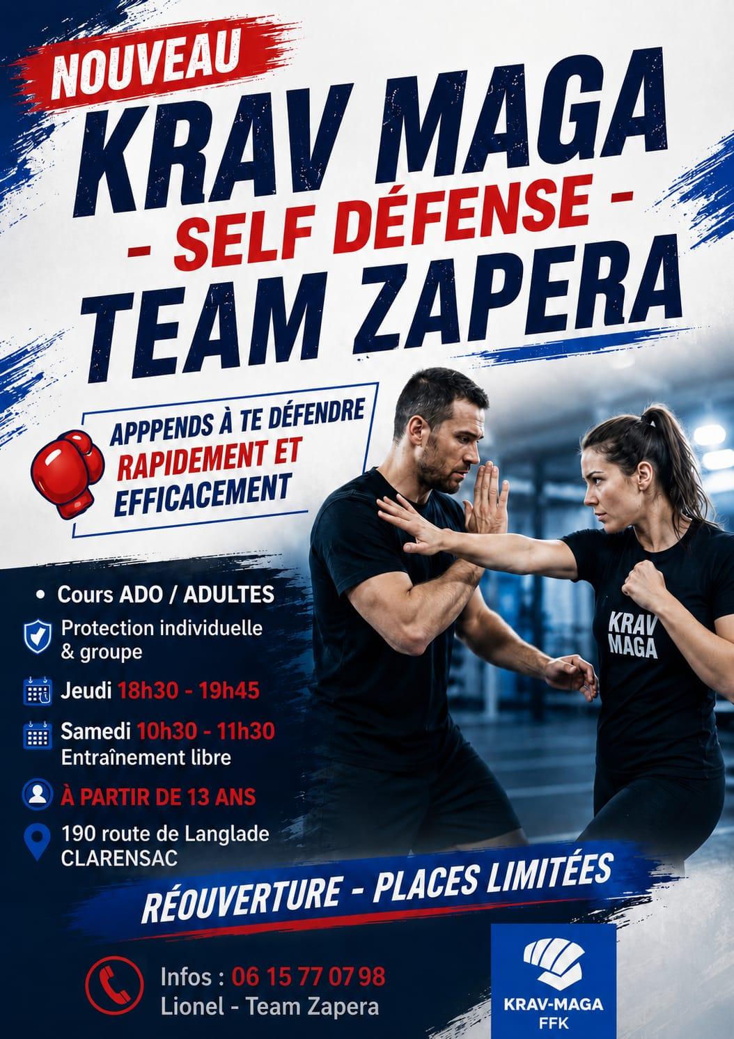 Affiche krav maga 1
