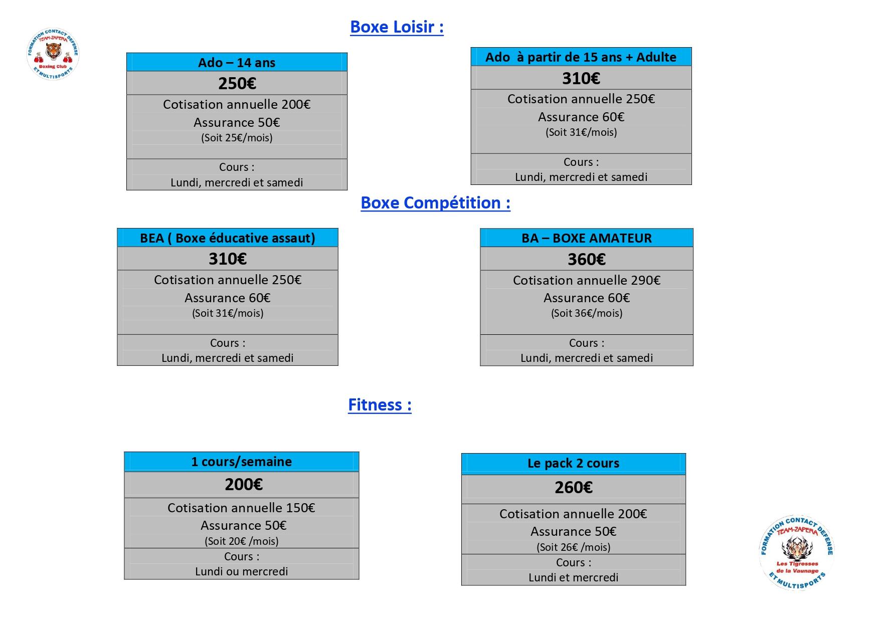 Tarif boxe 2024 2025 page 0001